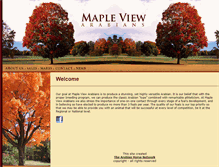 Tablet Screenshot of mapleviewarabians.com